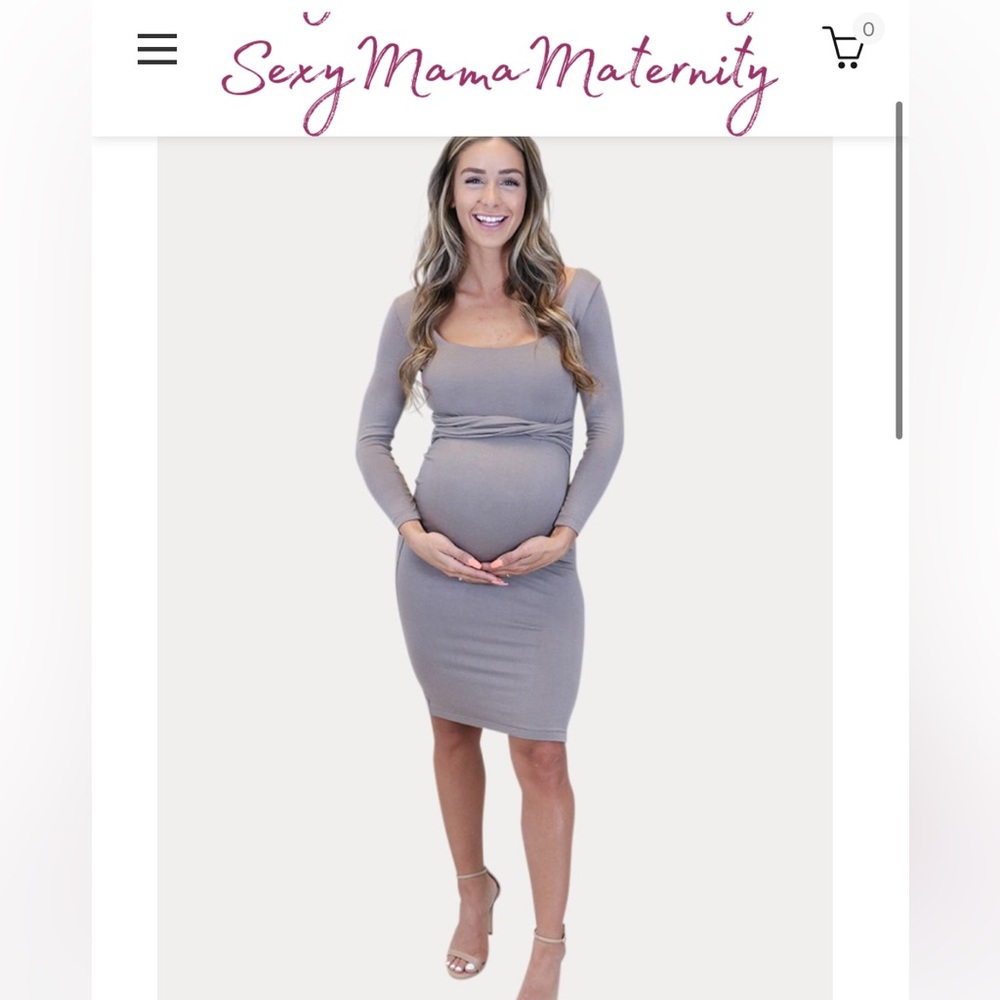 Sexy Mama Maternity Dress
